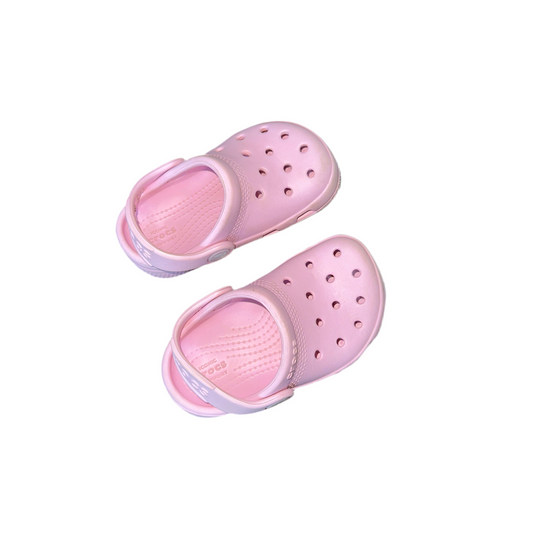 Pink Crocs