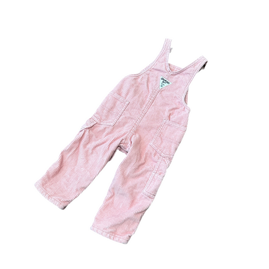 Pink Corduroy OshKosh Overalls