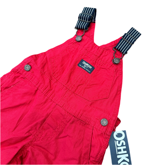 Red OshKosh Overall Shorts