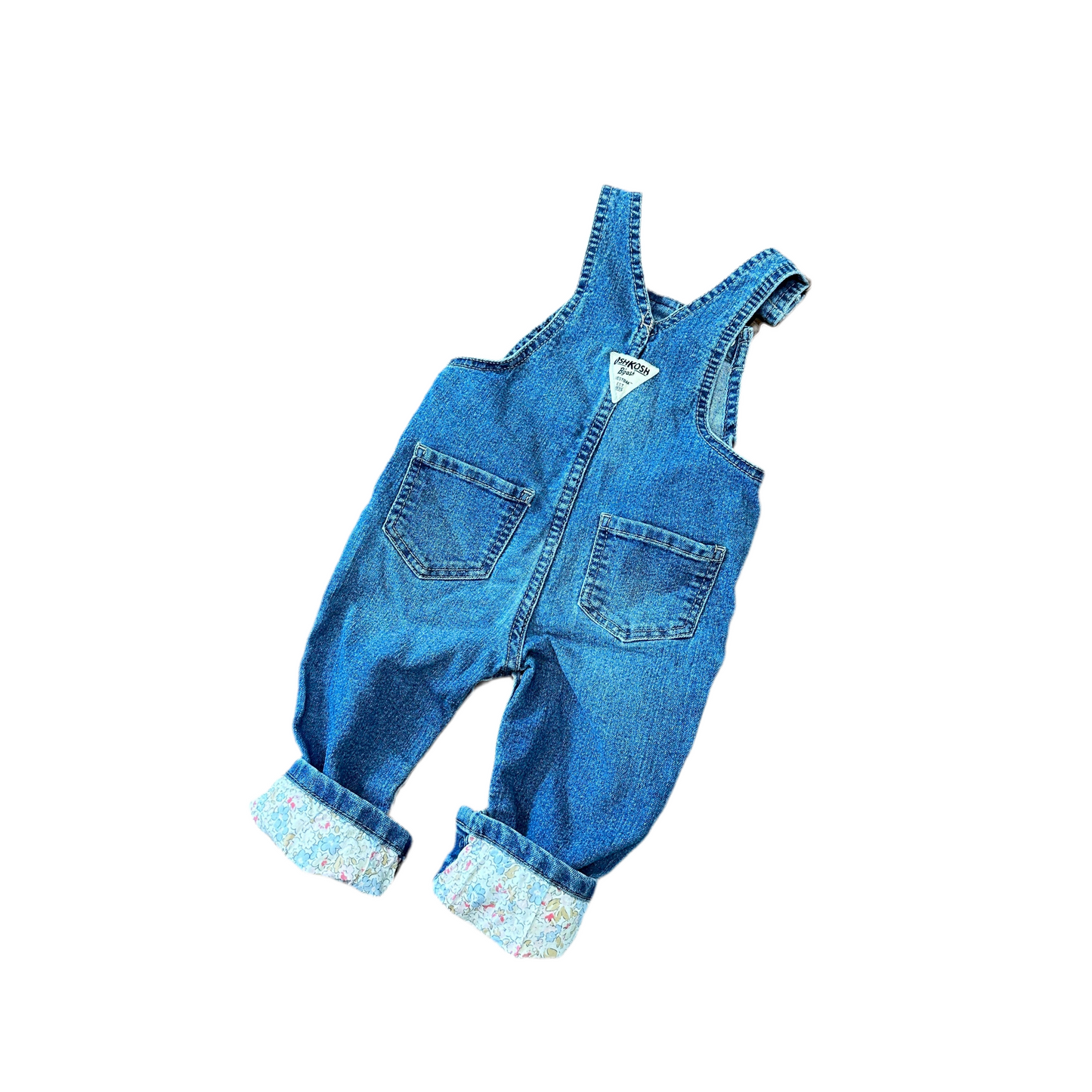 Oshkosh Floral Lined Overalls