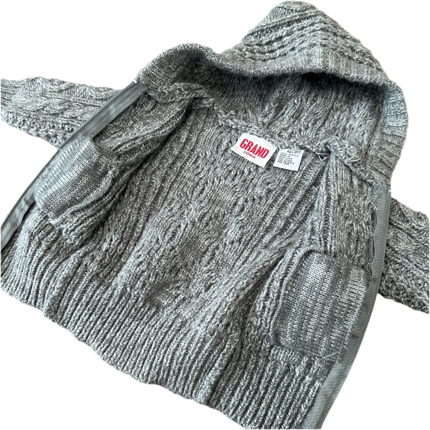 Grand Knitwear Cable Sweater