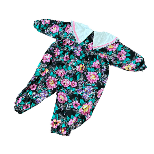 Vintage Floral Jumpsuit