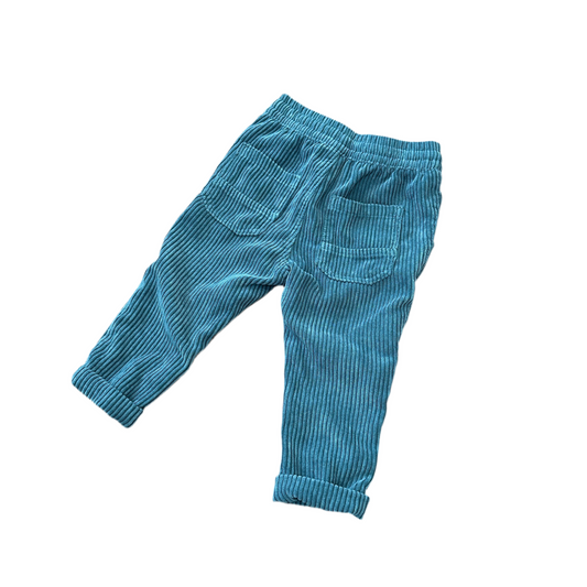 Blue Corduroy Pants