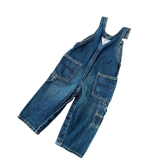 OshKosh Dark Denim Overalls