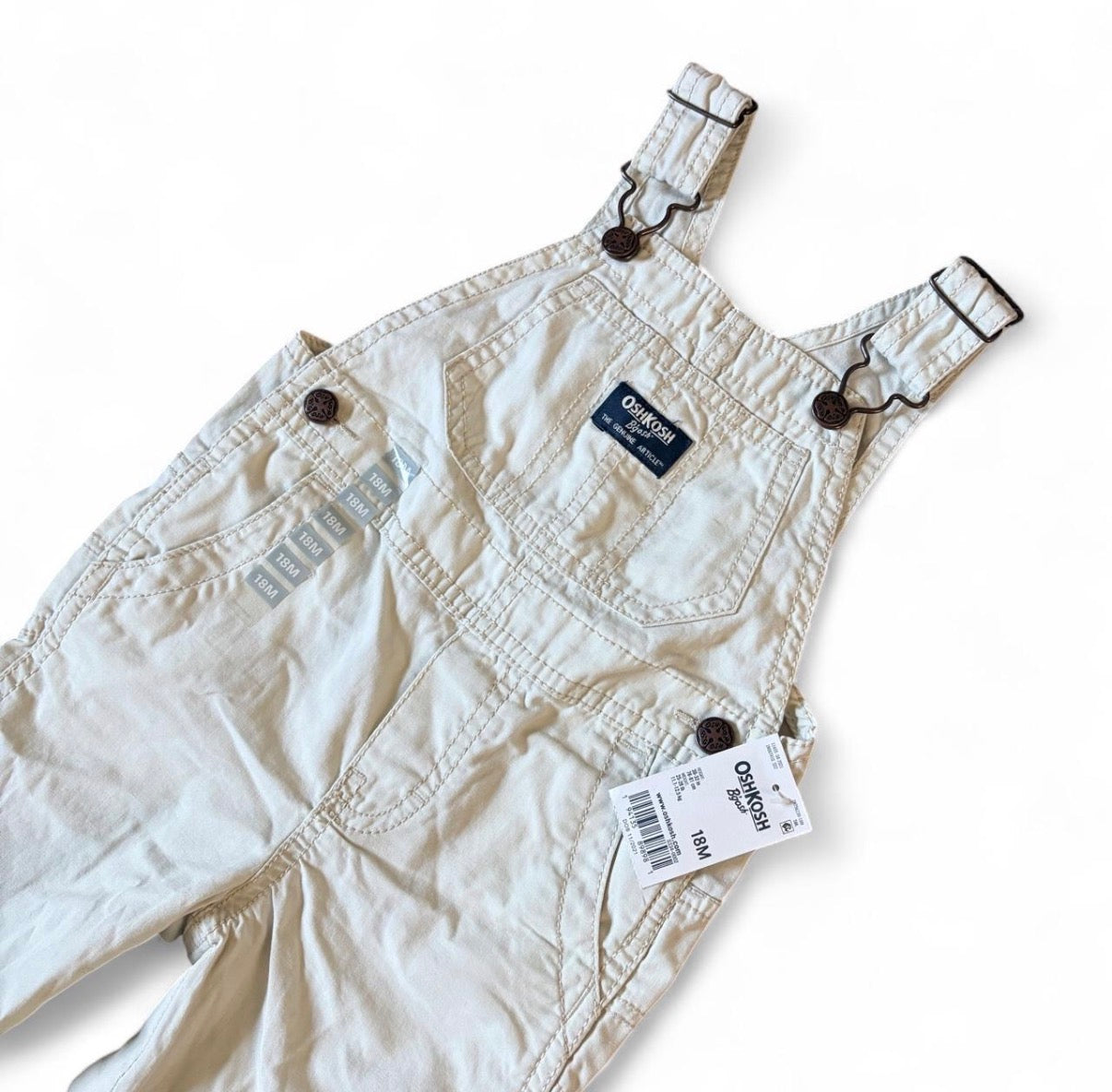 Oshkosh Beige Overalls