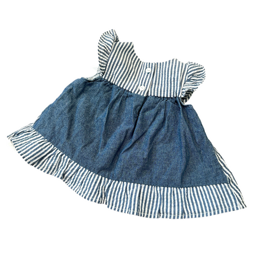 Denim Patchwork Dress
