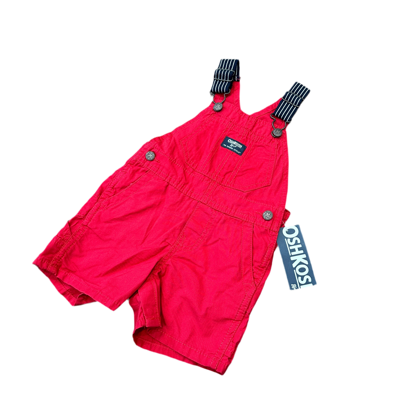 Red OshKosh Overall Shorts
