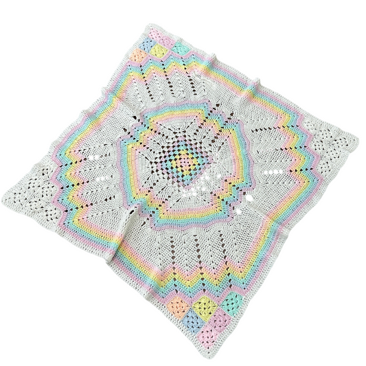 Vintage Knit Blanket