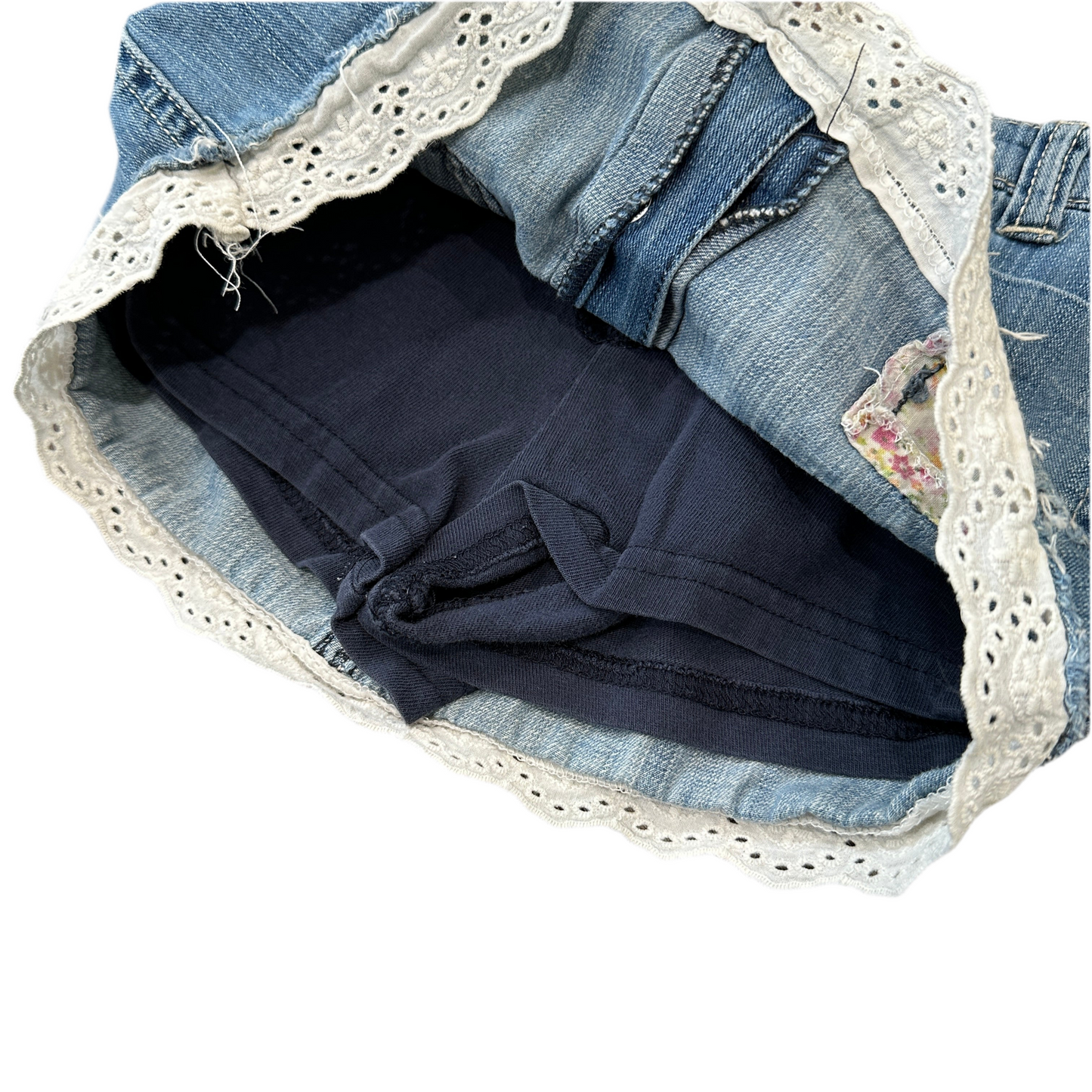 Denim Skort