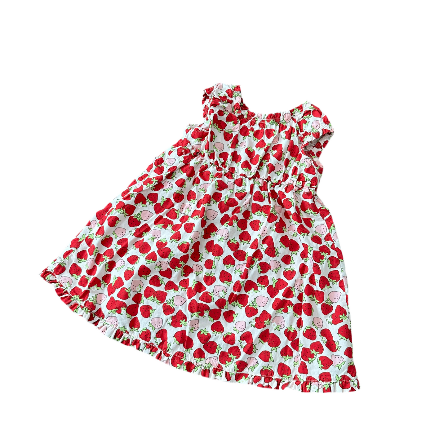 Vintage Strawberry Dress