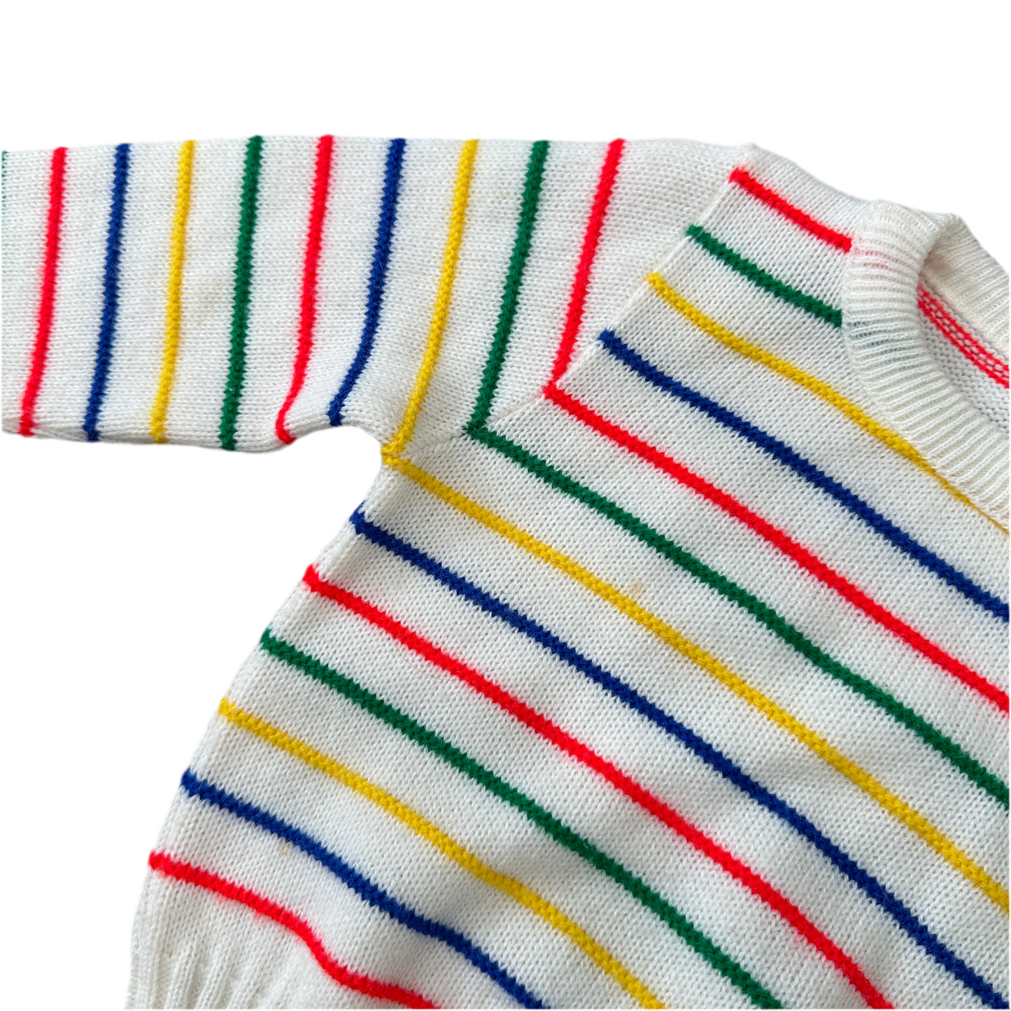 Vintage Striped Knit Sweater
