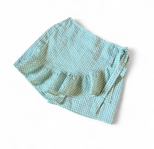 Gingham Skort