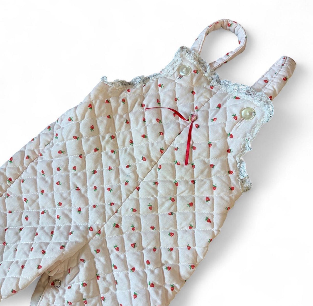 Quilted Berry Jumper