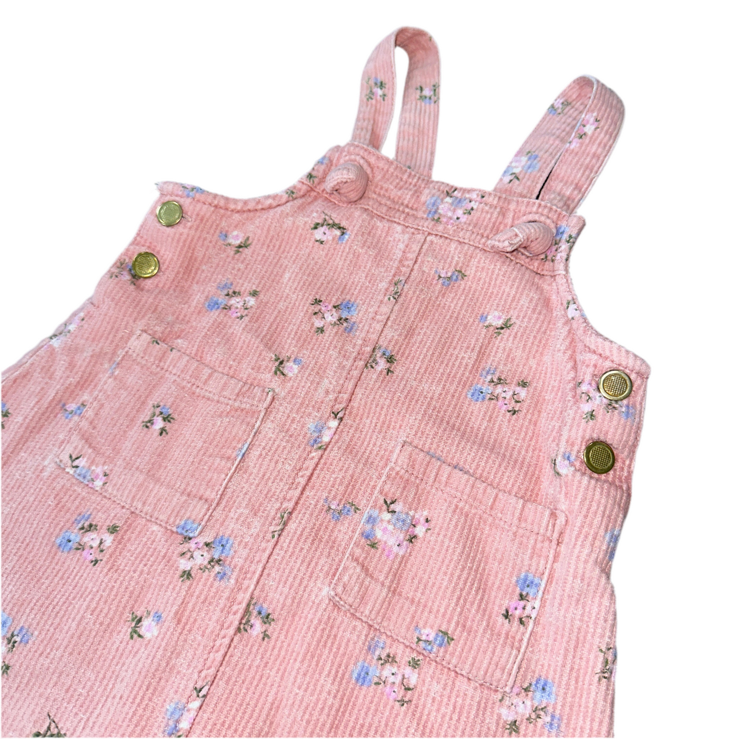 Corduroy Overall Dress