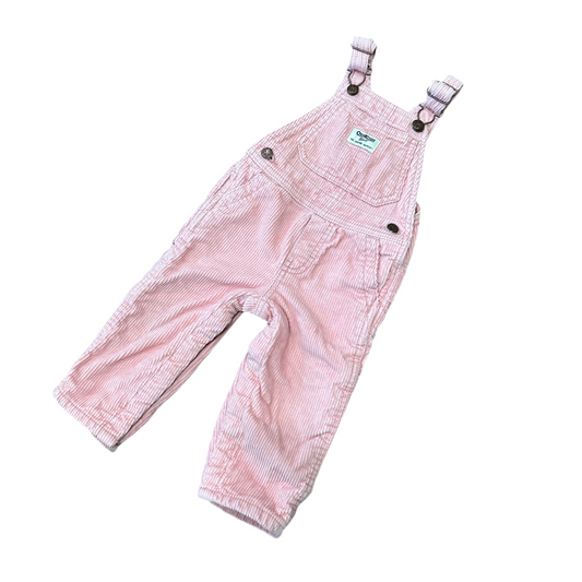 Pink Corduroy OshKosh Overalls