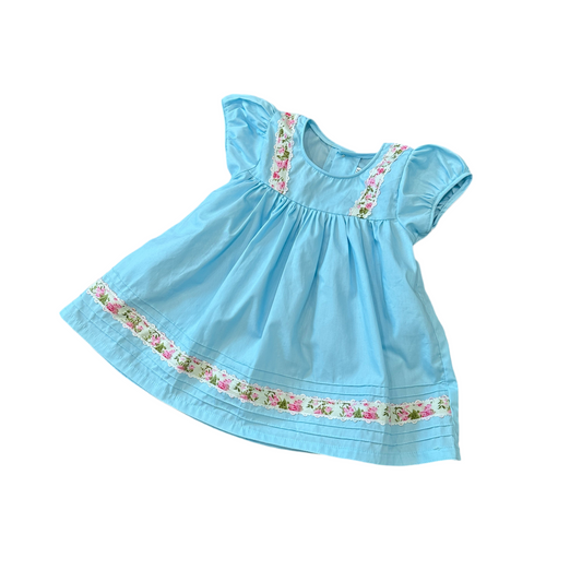 Blue Babydoll Dress