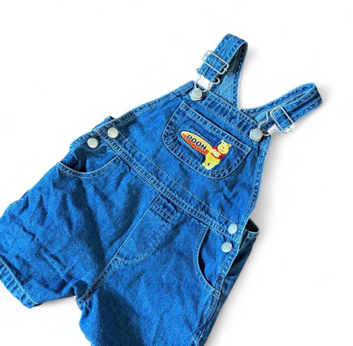 Winnie The Pooh Short Overalls