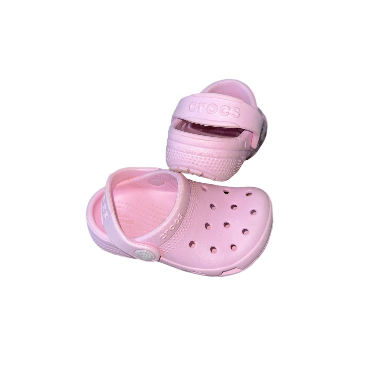 Pink Crocs