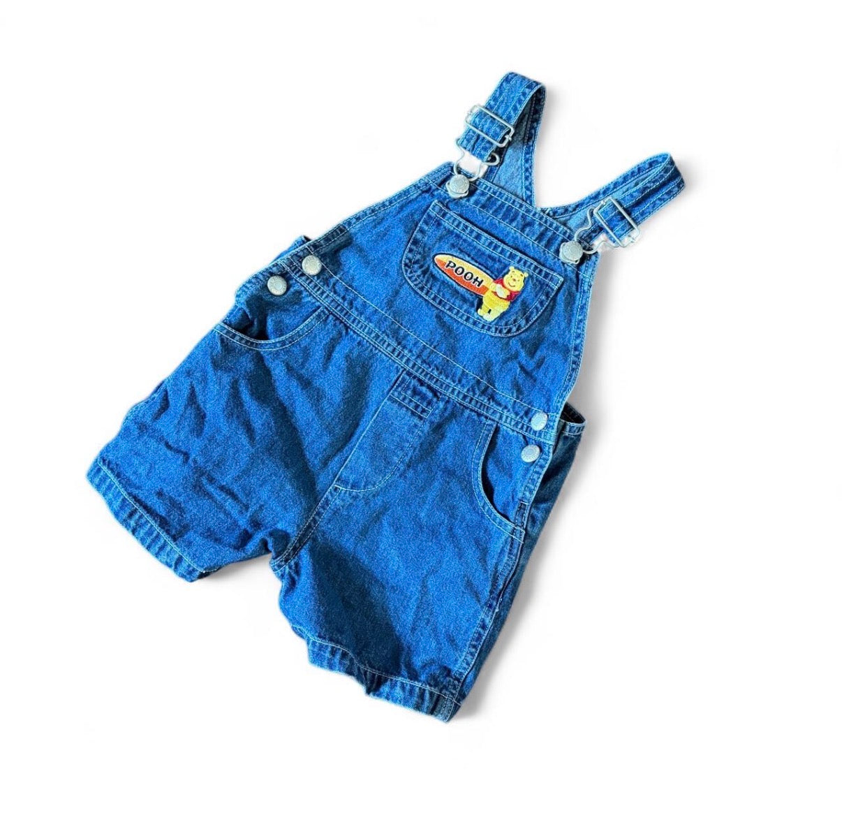 Winnie The Pooh Short Overalls