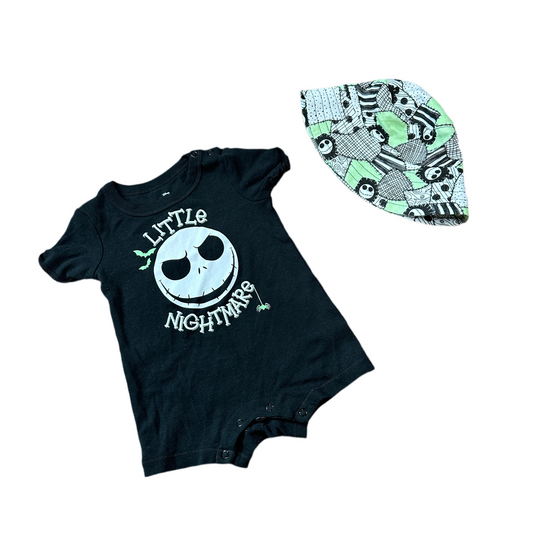 Nightmare Before Christmas Romper