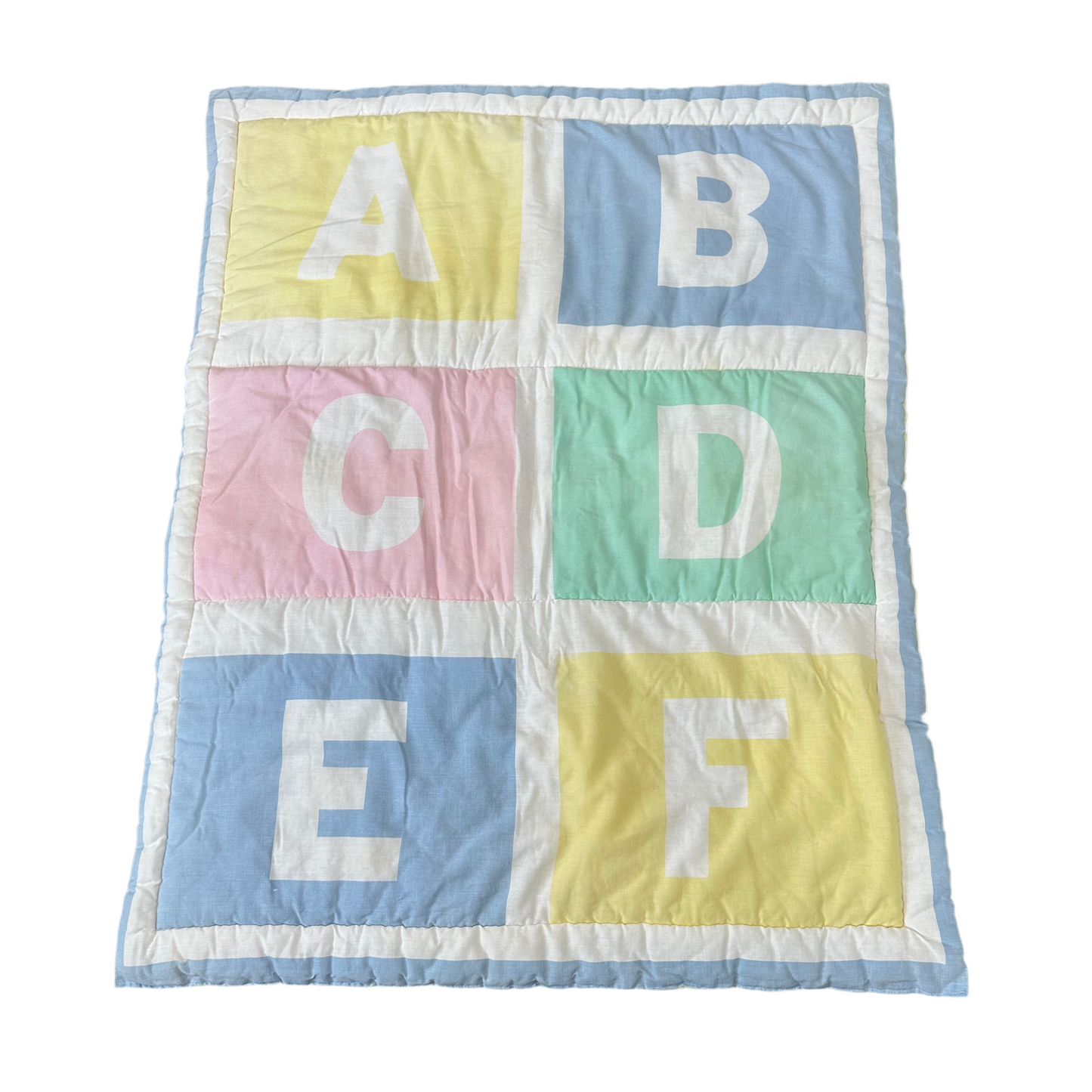 Alphabet Baby Blanket