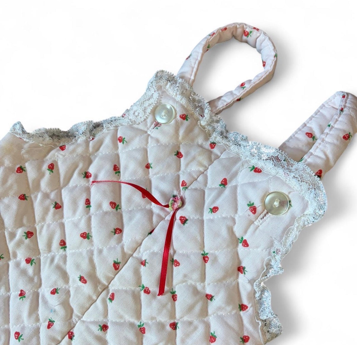 Quilted Berry Jumper