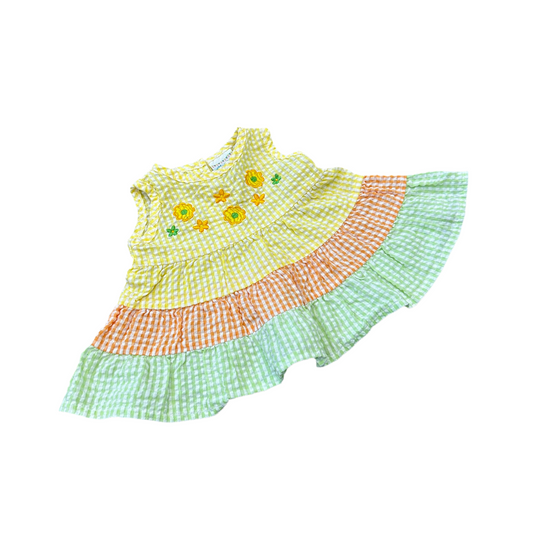 Embroidered Spring Dress