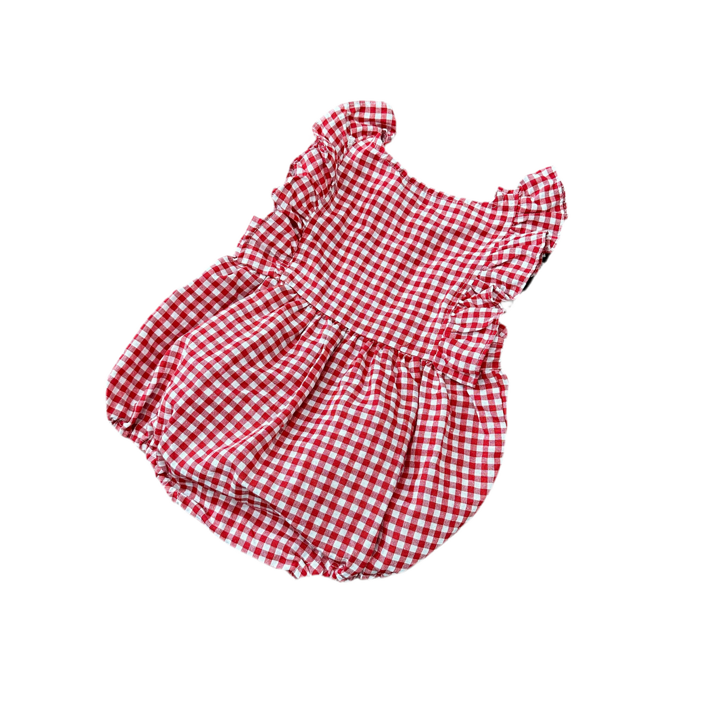 Gingham Romper
