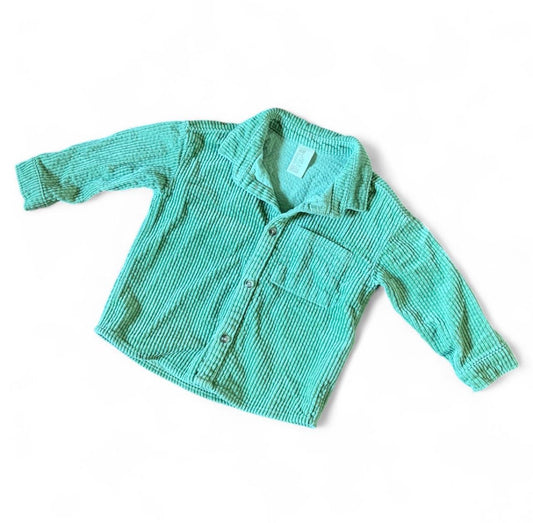 Corduroy Button Up Long Sleeve