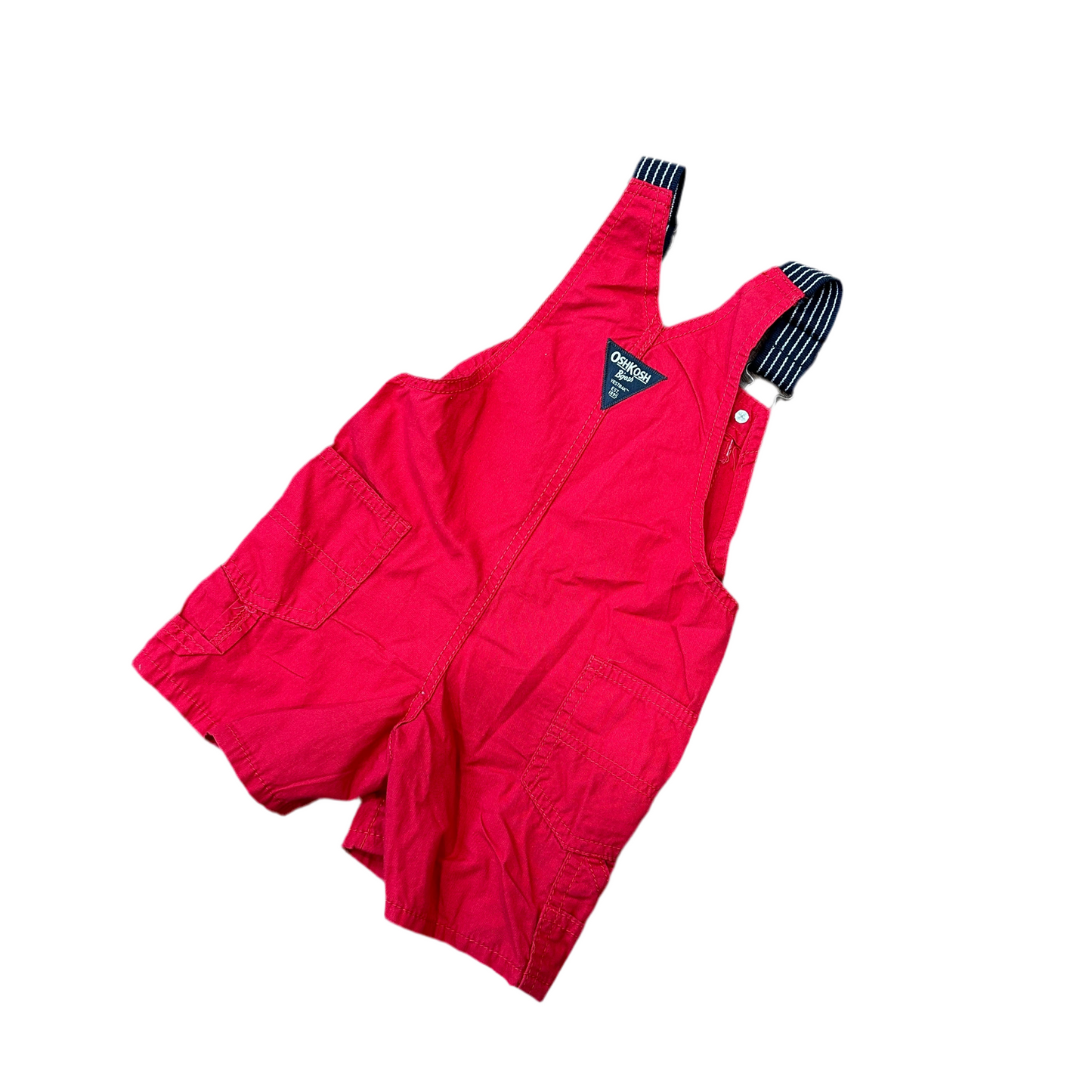 Red OshKosh Overall Shorts