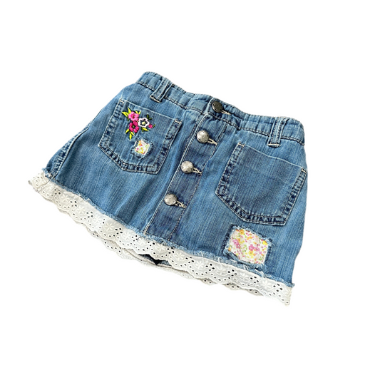 Denim Skort