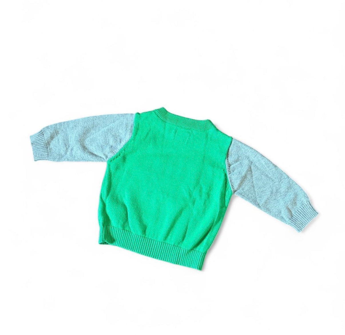 Fire truck Green Sweater