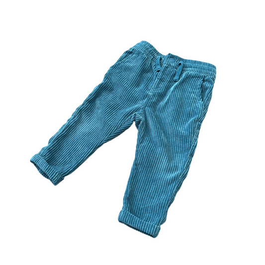 Blue Corduroy Pants