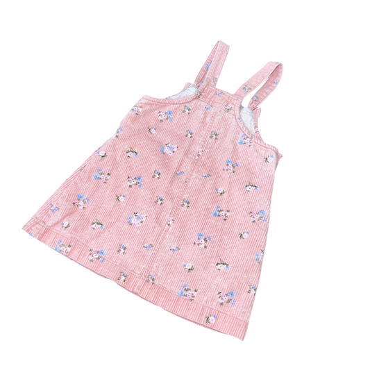Corduroy Overall Dress