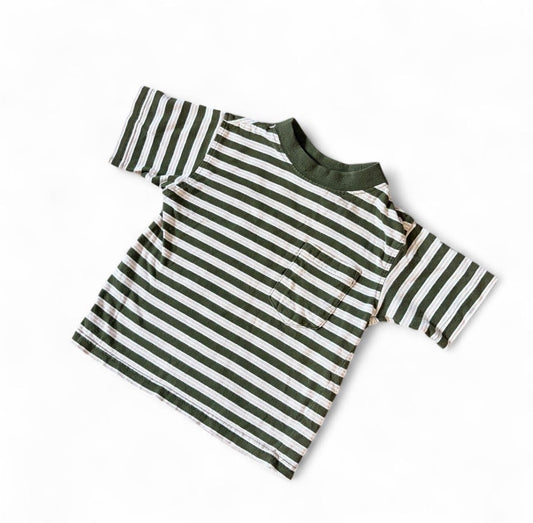 Striped Pocket Tee