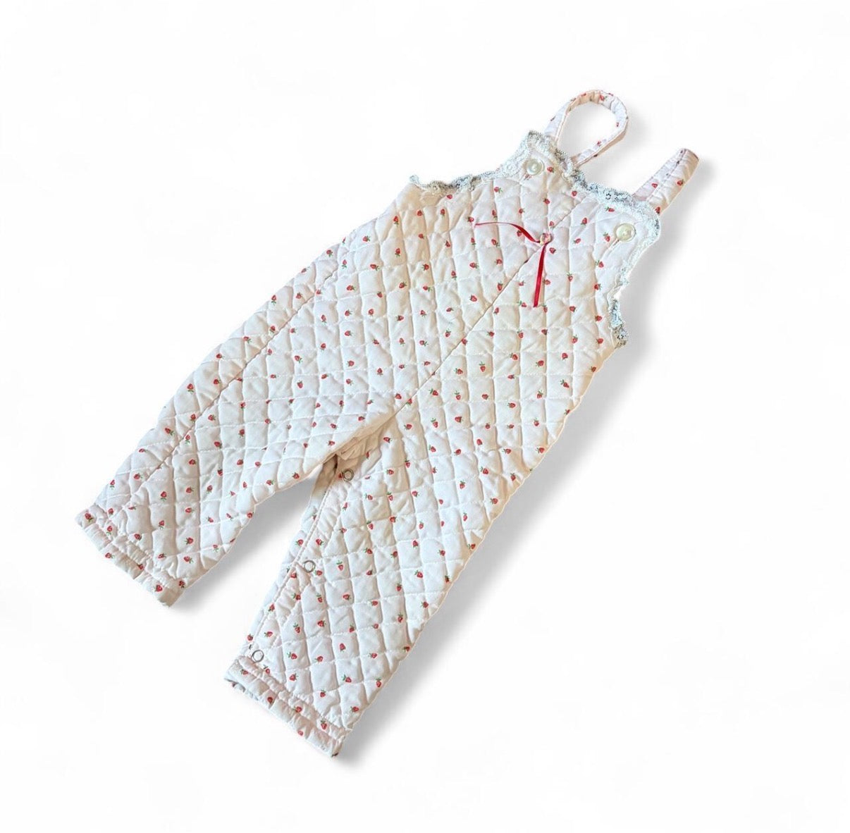 Quilted Berry Jumper